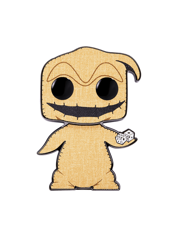 Pop! POP Pin Disney: The Nightmare Before Christmas - Oogie Boogie with Possible Chase Variant (Styles May Vary), Multicolor
