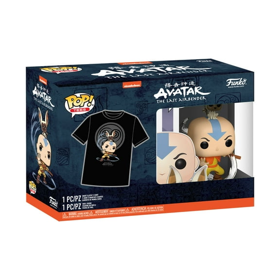 Funko Pop! POP & Tee: Avatar - Element Bending (L) (Walmart Exclusive)