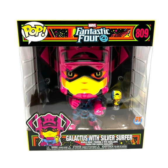 Funko Pop! PX Exclusive Fantastic Four Galactus With Silver surfer