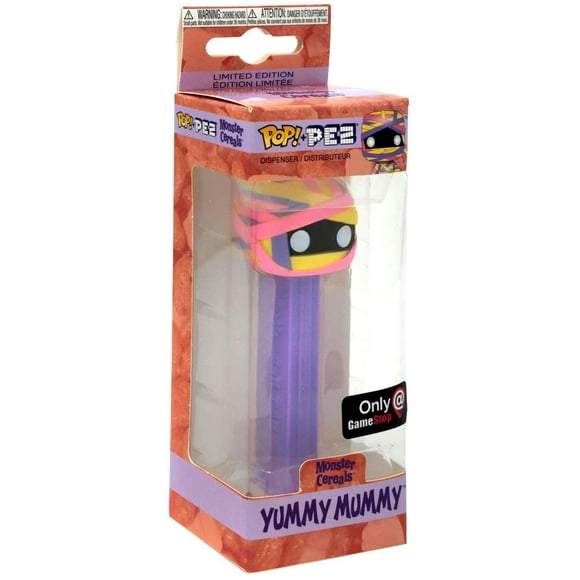 Funko Pop! Pez Monster Cereals Yummy Mummy Candy & Dispenser GameStop Exclusive