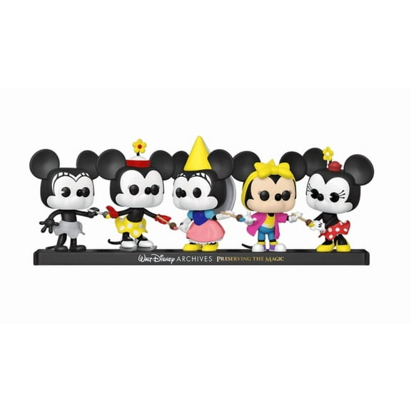 Funko Pop Plane Crazy Minnie Mouse 5-Pack Vinyl Figures