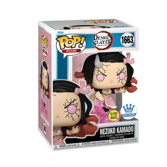 Funko Pop! Plus Demon Slayer 1663 Nezuko Kamado (Blood Demon Art) Glow-In-The-Dark Exclusive