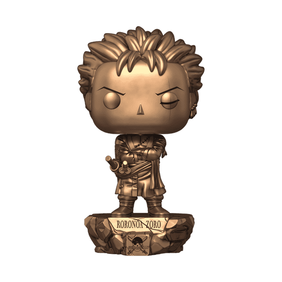 Funko Pop! Plus: One Piece 25th Anniversary - Roronoa Zoro Statue Bronze #1901 Shop Exclusive