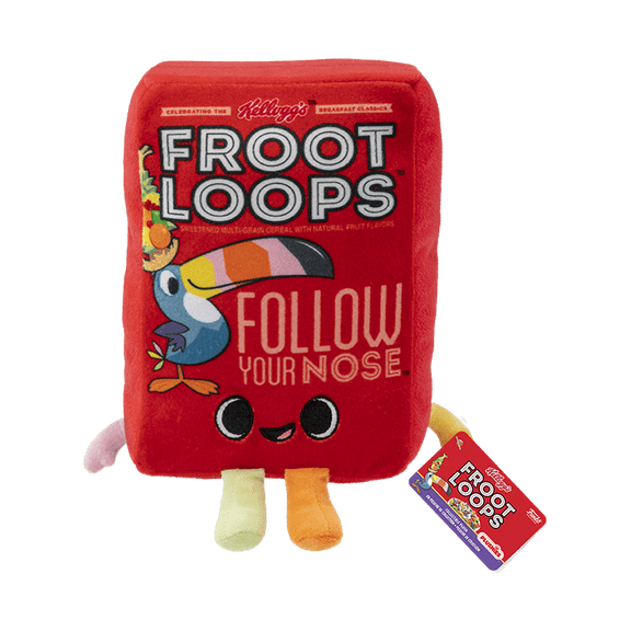 Funko Pop! Plush: Kelloggs - Froot Loops Cereal Box