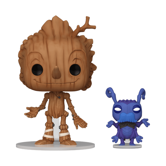 Funko Pop! Pop & Buddy: Pinocchio - Pinocchio and Cricket Vinyl Figure
