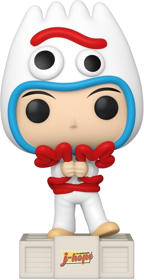 BTS  Funko POP ジョングク フィギュア バズ　トイストーリー Amazon.com: Funko Pop! Rocks: Toy Story x BTS Tiny TAN
