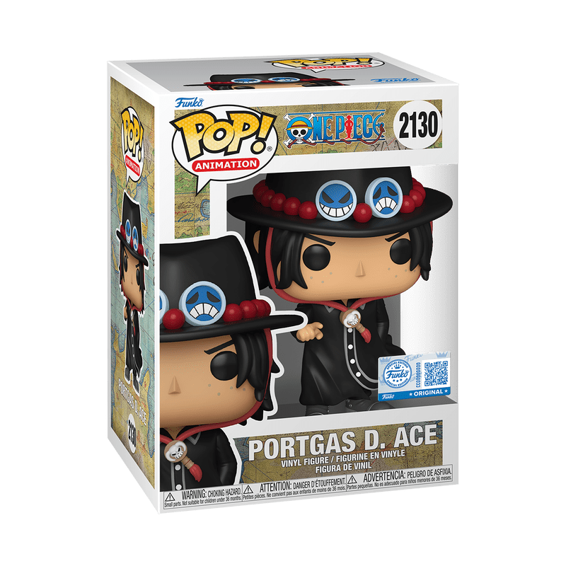 Funko Pop! Portgas D. Ace One Piece Figure Exclusive #2130