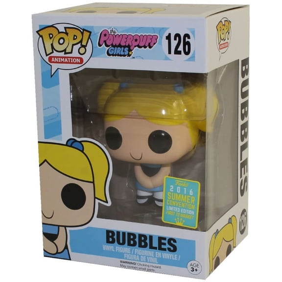 Funko Pop! Powerpuff Girl Bubbles SDCC 2016 Convention Exclusive #126