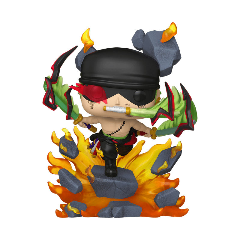Funko Pop Premium Vinyl Figure One Piece Roronoa Zoro King of Hell #2151