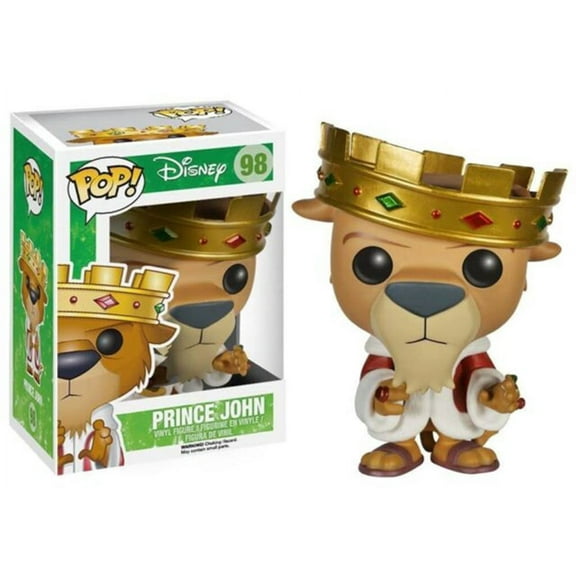 Funko Pop Prince John #98 Disney Robinhood Rare Figure