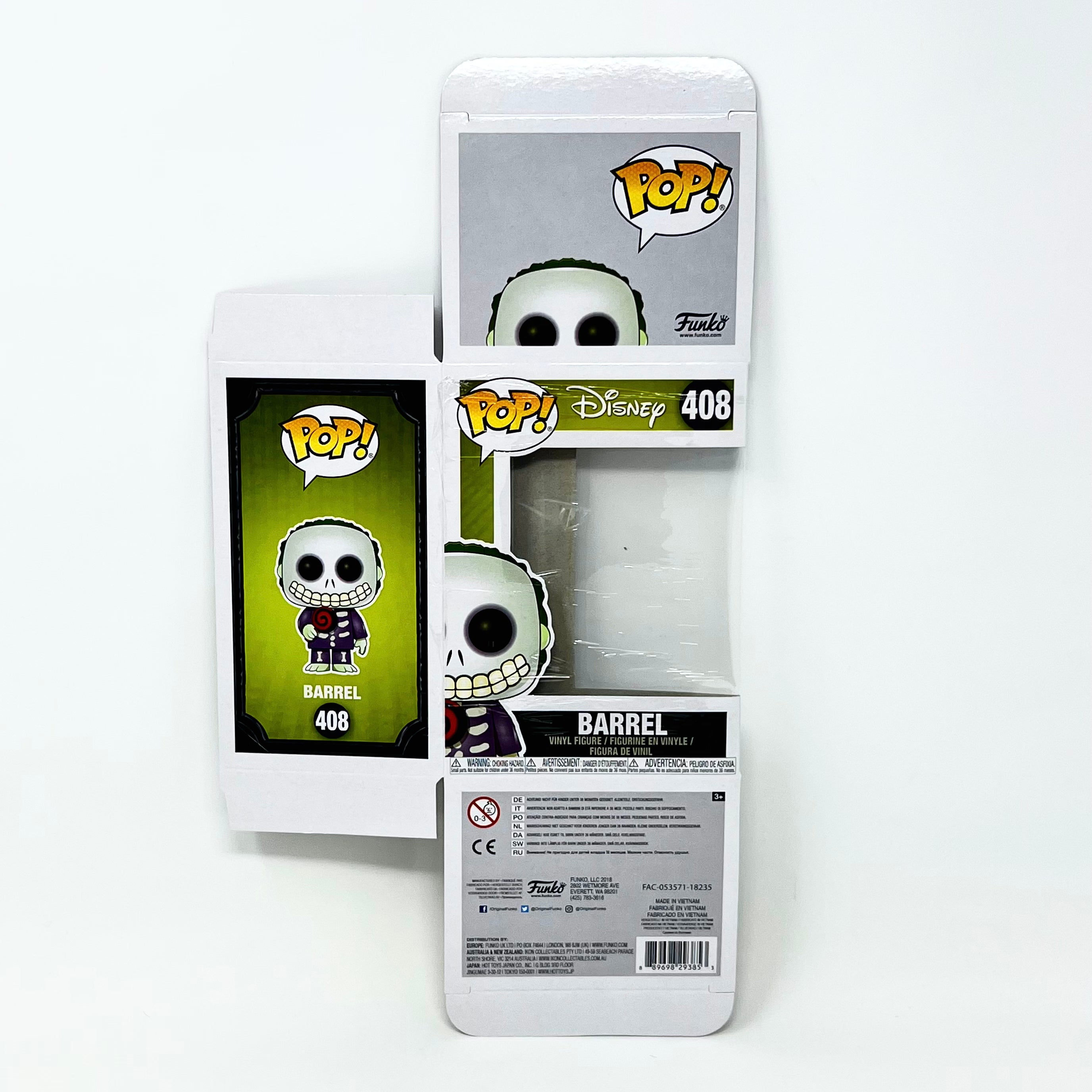 Funko Pop Replacement Empty Box Only Nightmare Before Christmas Barrel