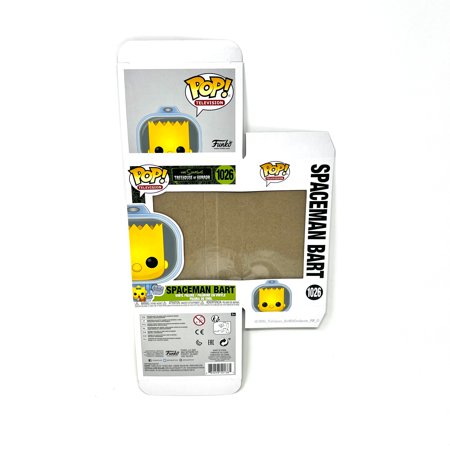 Funko Pop Replacement Empty Box Only - Treehouse Of Horror Spaceman Bart