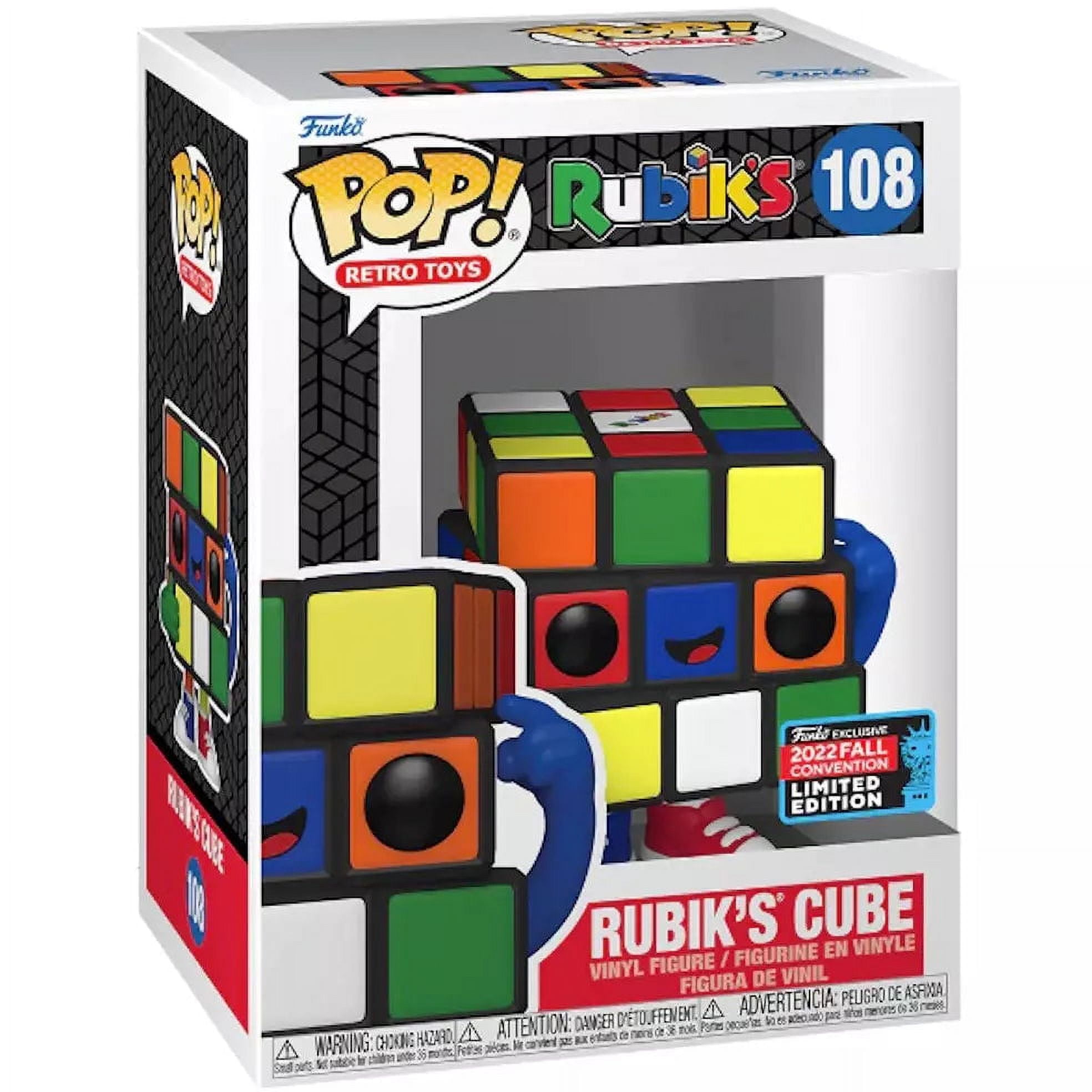 Funko Pop! Retro Toys: 2022 Rubik's Cube Convention Exclusive Puzzle ...