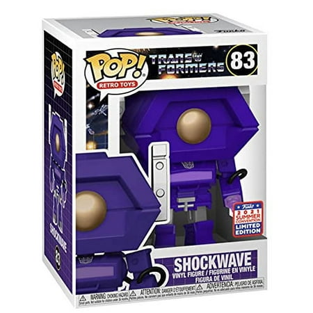Funko POP! Retro Toys: Transformers - Shockwave SDCC 2021 Summer Convention Exclusive Vinyl Figure (Includes Protector)