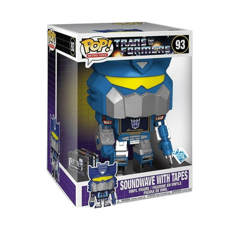 Funko Pop! Retro Toys 93 Soundwave with Tapes - Jumbo Pop Vinyl