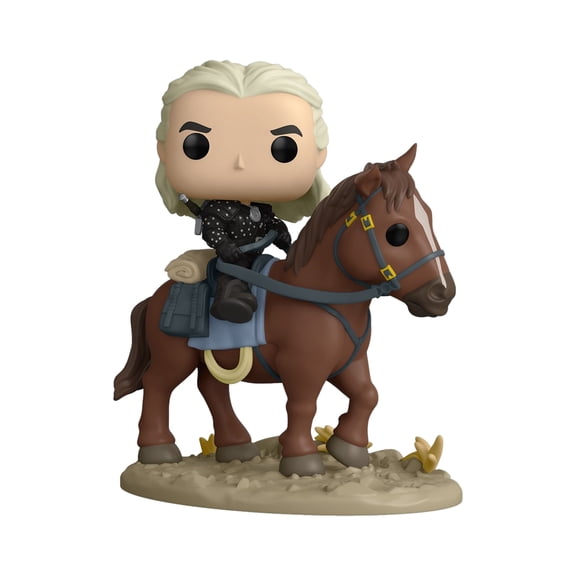 Funko Pop! Ride Deluxe: Witcher - Geralt And Roach Vinyl Figure - Walmart Exclusive