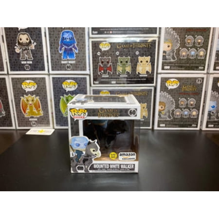Funko Pop! Rides Game of Thrones White Walker & Horse Vinyl Figure (Glow in the Dark)