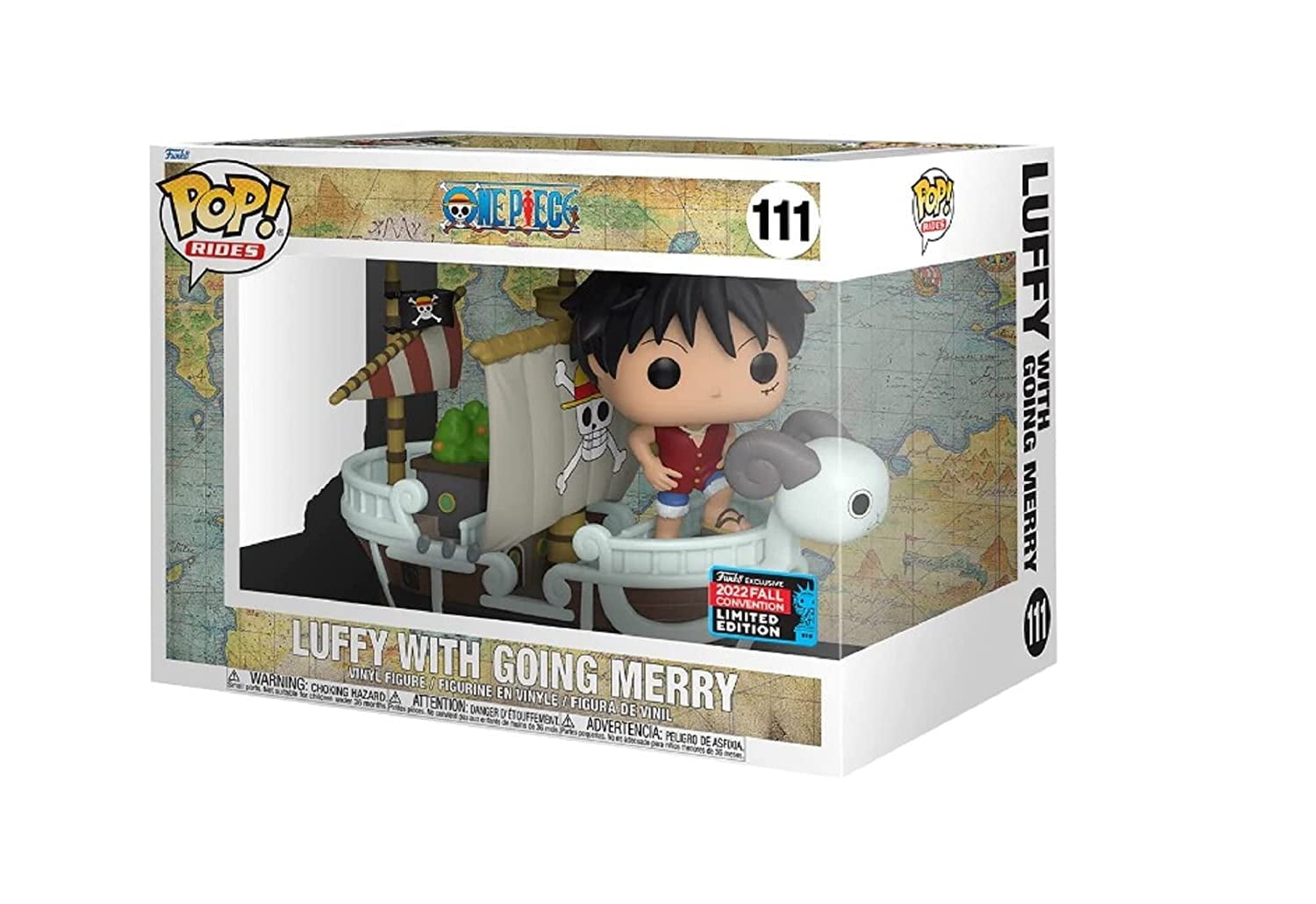 Funko Pop! Rides One Piece Luffy with Going Merry 2022 NYCC