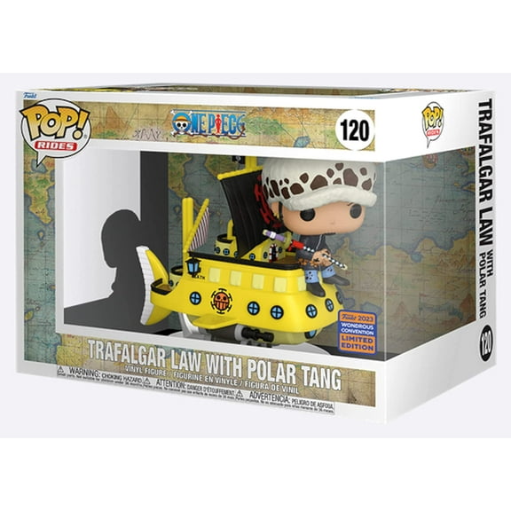 Funko Pop! Rides One Piece Trafalgar Law with Polar Tang #120 Wondrous Convention 2023