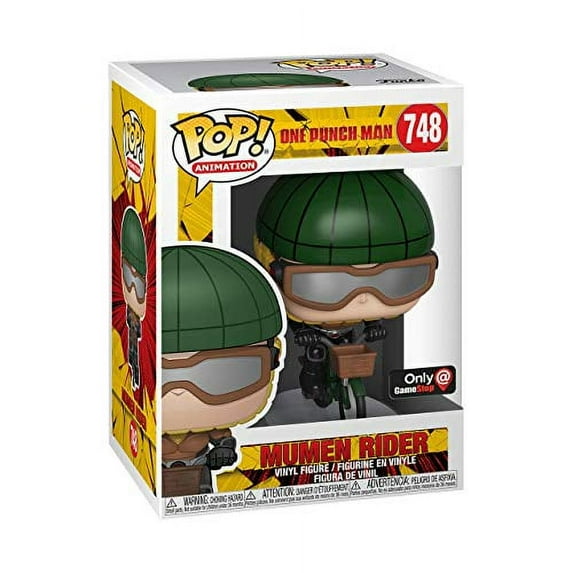 Funko Pop! Rides: One Punch Man Mumen Rider (with Bike) Exclusive Vinyl Figure #748