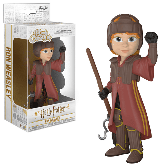Funko Pop! Rock Candy: Harry Potter - Ron in Quidditch Uniform