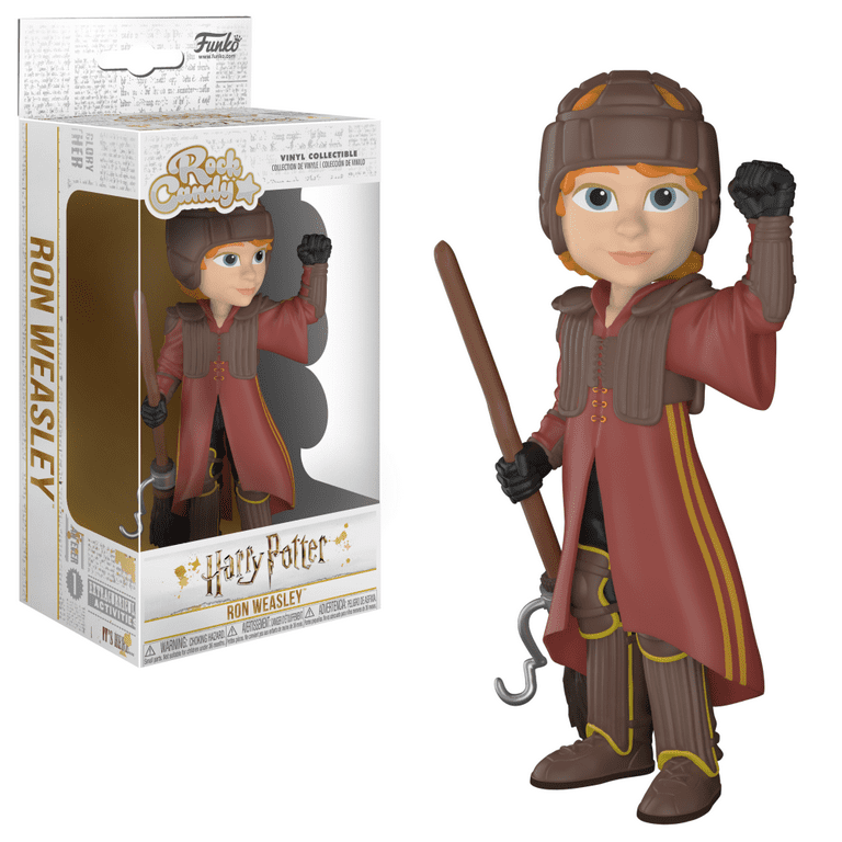 Funko Pop Harry Potter Quidditch Outfit With Broom holding golden snitch  3.5 in