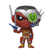 Funko Pop! Rocks: Iron Maiden - Eddie - Somewhere in Time Vinyl Figure with Chase Vinyl Figure
