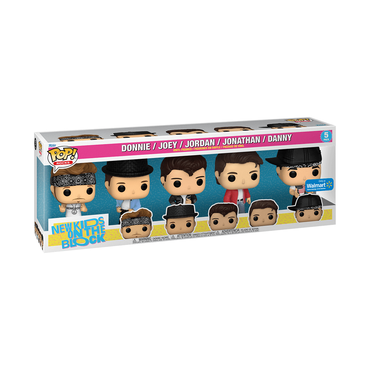 New Kids on the Block - POP!-Vinyl Figur 5-Pack