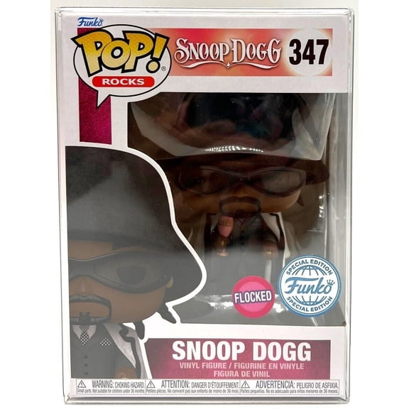 Funko Pop! Rocks: Snoop Dogg - (BET 2002) - Flocked Collectible Vinyl Figure