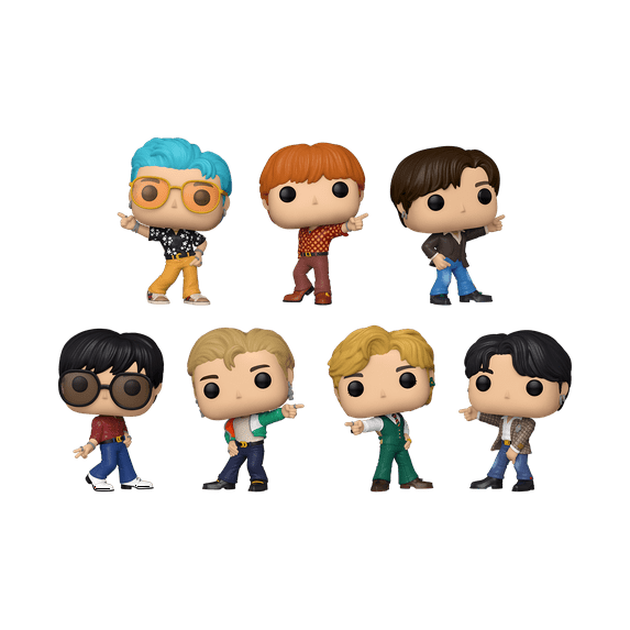 Funko Pop! Rocks Vinyl Figures: 7PK BTS - Dynamite - Walmart Exclusive