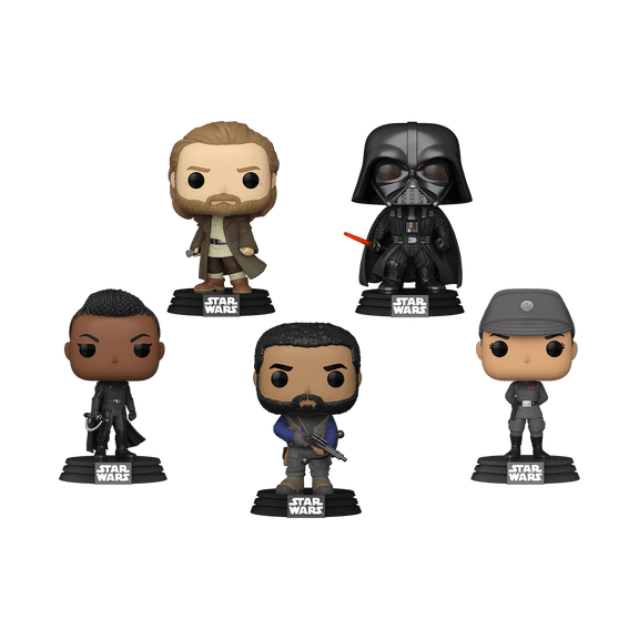 Funko Pop! STAR WARS Obi-Wan Kenobi - 5-Pack Bobblehead Figure (Walmart Exclusive)