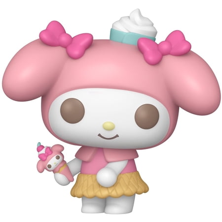 XO Steele Collectibles Bundle: Funko POP Sanrio: Hello Kitty - My Melody Ice Cream # 103 With Protector