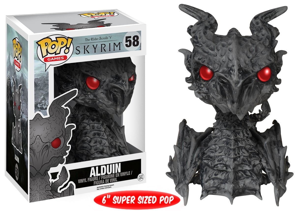 Funko Pop! Skyrim Alduin 6' Licensed Vinyl Figure - Walmart.com