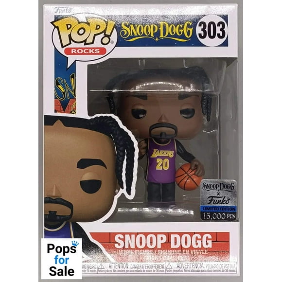 303 Snoop Dogg (Basketball Purple) Lakers 15000pc LE Funko POP