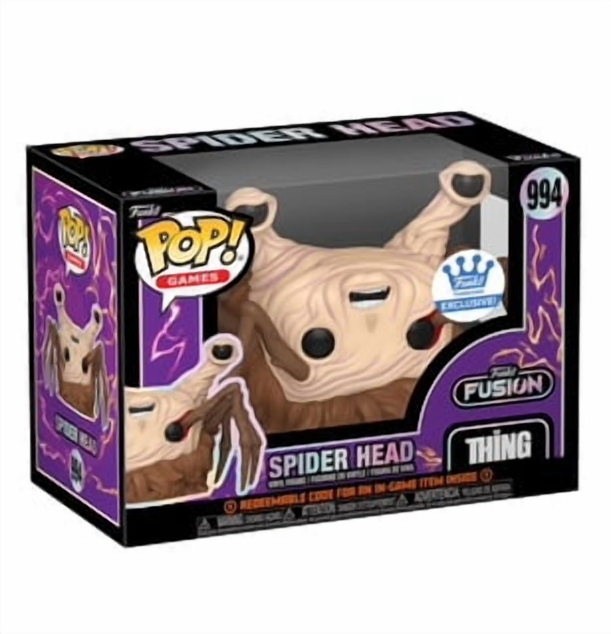 Funko Pop Spider Head 994 Vinyl Figure Fusion Exclusive