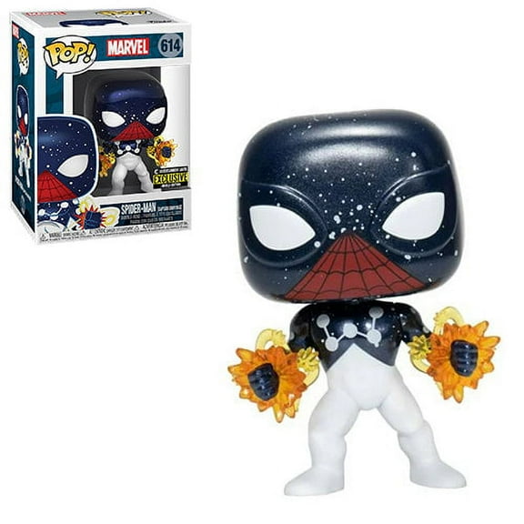 Funko Pop! Spider-Man Captain Universe Vinyl Figure #614 - Entertainment Earth Exclusive (Bundled with Pop Protector to Protect Display)