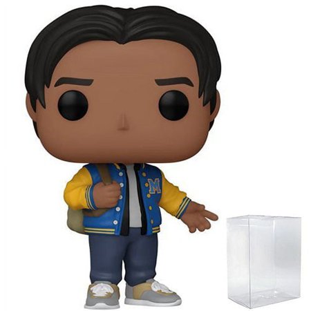 Funko Pop! Spider-Man No Way Home: Ned #925 (Bundled with Pop Protector to Protect Display Box)