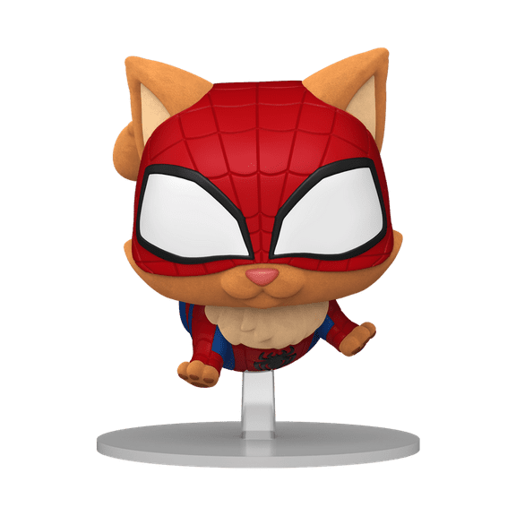 Funko Pop! Spider-Man / Spider-Cat / Flocked / Bobblehead / LE 5000