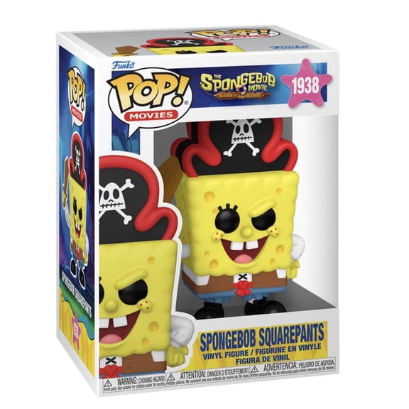 Funko Pop Spongebob Squarepants 1938 Pirate Vinyl Figure