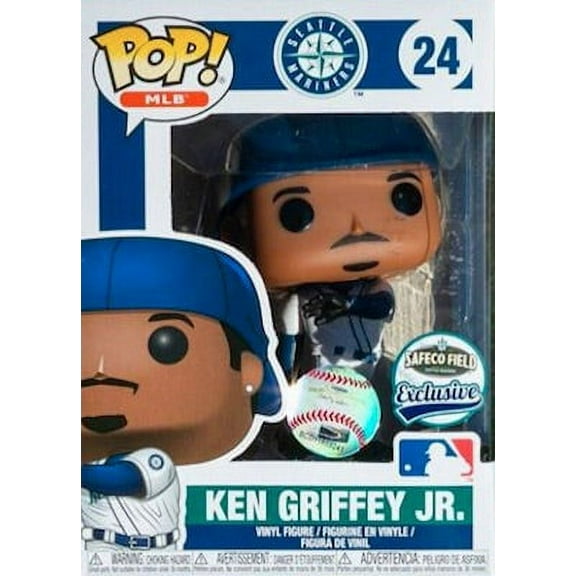 Funko Pop! Sports MLB Ken Griffey Jr. Safeco Field Exclusive Figure #24 with Hardstack Protector
