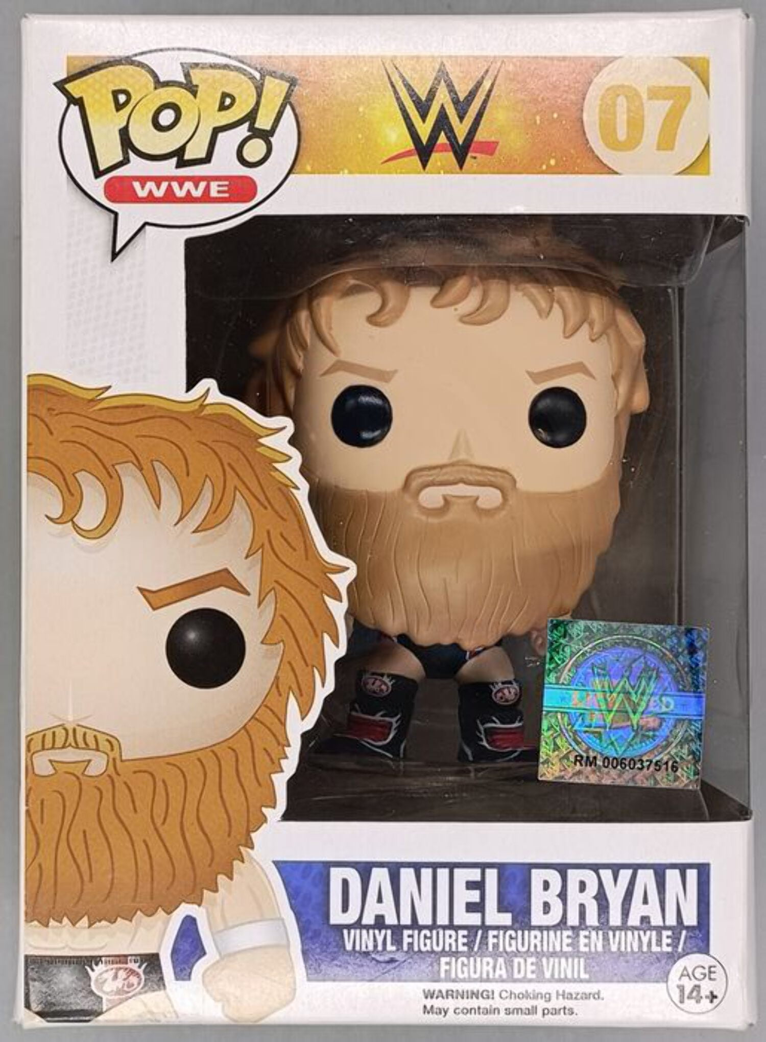 Funko Pop Sports WWE Daniel Bryan Exclusive Vinyl Figure