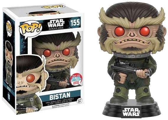 Funko Pop Star Wars Rogue One Bistan NYCC 2016 Limited