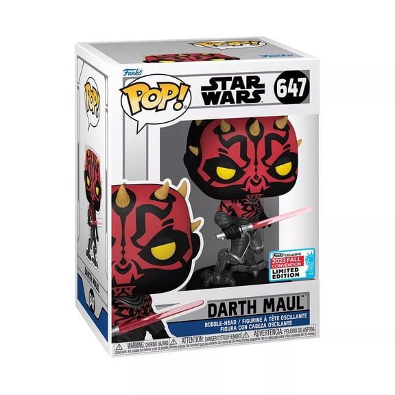Funko Pop Star Wars Darth Maul Limited Edition, Vinyl