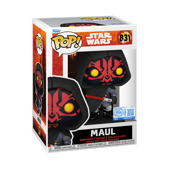 Funko Pop! Star Wars Darth Maul w/ Robe Shadow Lord Exclusive Figure #831