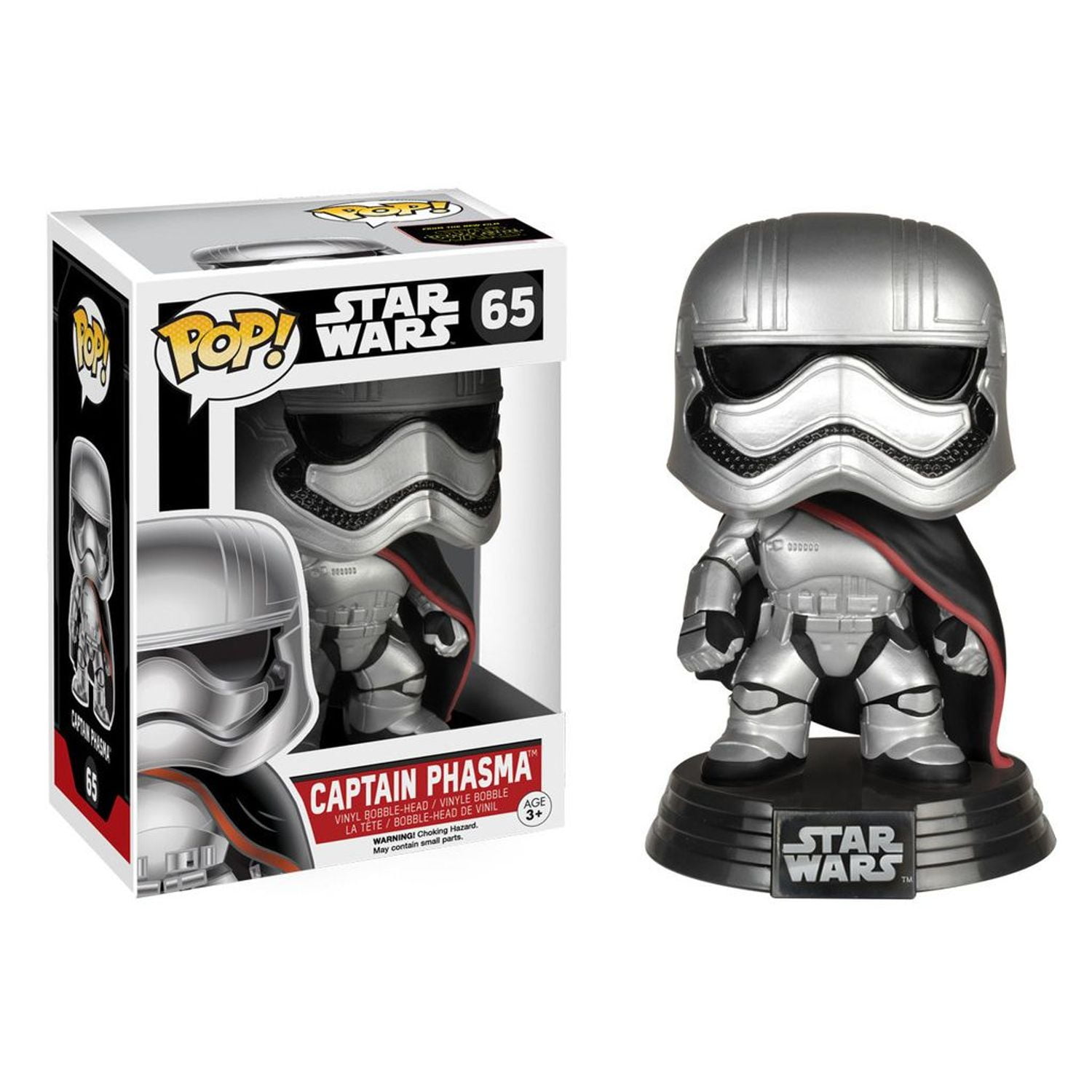 Funko Pop! Star Wars- Captain Phasma (Star Wars Sequels) - Walmart.com