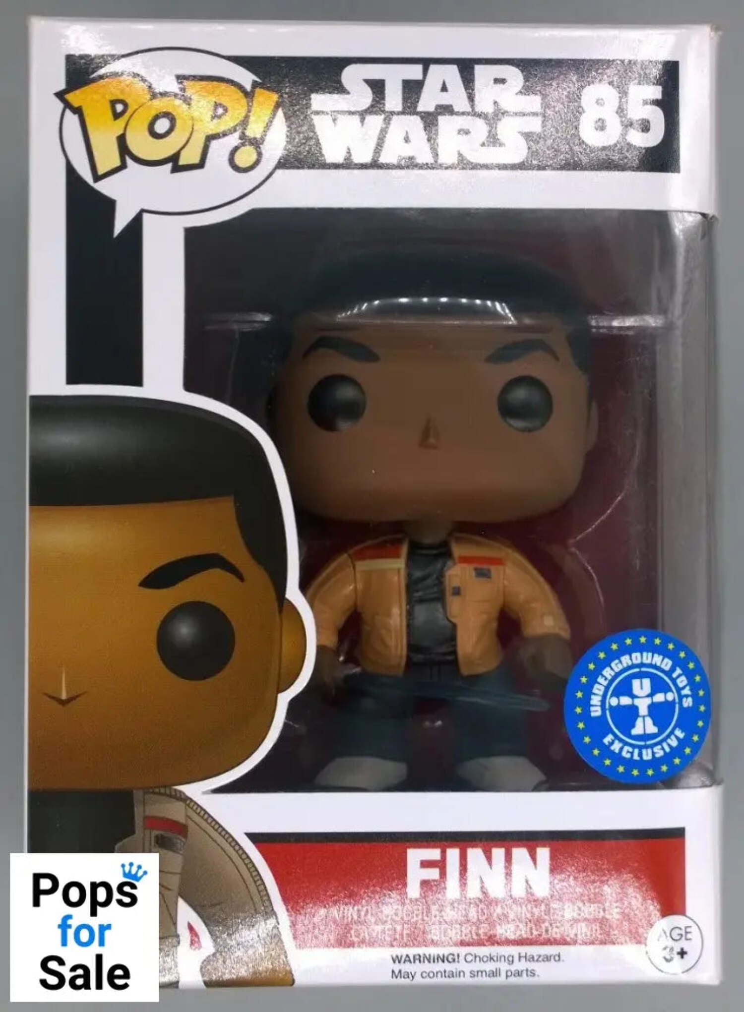85 Finn (w/ Lightsaber) Star Wars The Force Awakens Funko