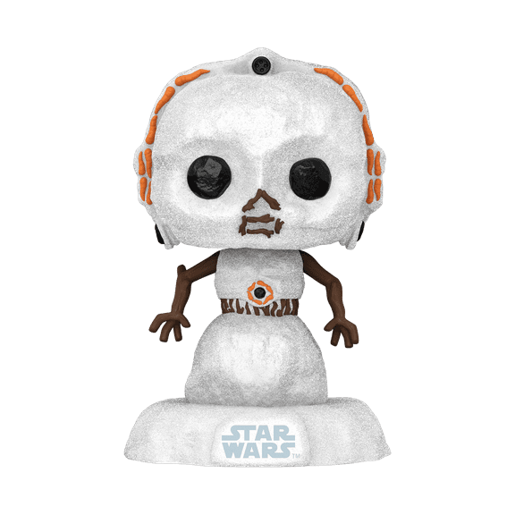 Funko Pop! Star Wars: Holiday - C-3PO Snowman Vinyl Bobblehead