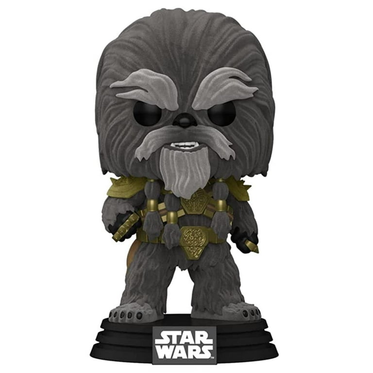 Funko Pop! Star Wars Krrsantan - Figura De Vinilo Exclusiva, Edición Flocado, 4 Pulgadas (10 Cm), Caja Con Ventana