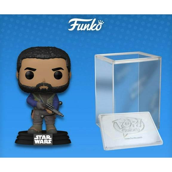 Funko Pop! Star Wars: Obi-Wan Kenobi - Kawlan Roken Vinyl Figure (+ Pop! Stacks Plastic Protector)