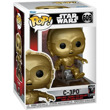 Funko Pop! Star Wars: Return of The Jedi 40th Anniversary, C-3PO in Chair